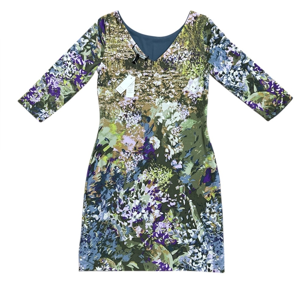 NWT White House black market 4 way dress size small floral multicolored